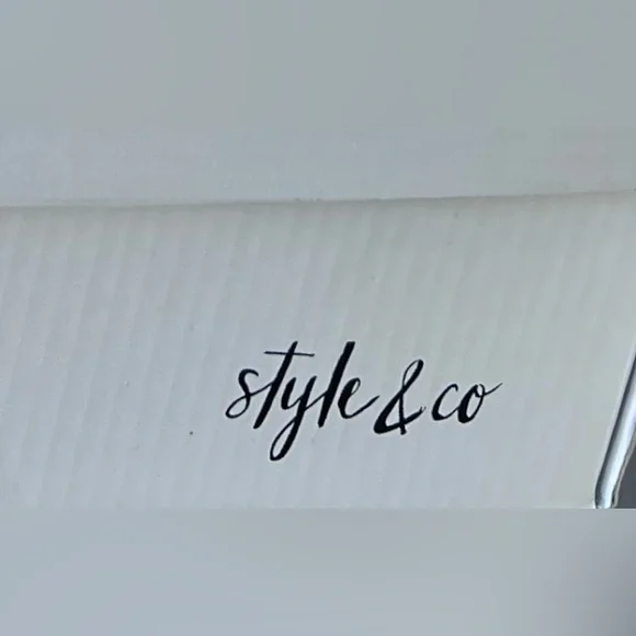 Style & Co. Women’s Paycee Two Piece Dress Sandals 9.5 - Picture 14 of 14